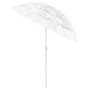Sombrilla de playa Hawaii blanco 180 cm en Sombrillas | Comprar online en Foru.es