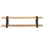 Mueble para TV de madera maciza de mango rugosa 160x40x40 cm de vidaXL, Muebles TV - Ref: Foro24-320497, Precio: 99,63 €, Des...