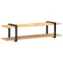 Mueble para TV de madera maciza de mango rugosa 160x40x40 cm de vidaXL, Muebles TV - Ref: Foro24-320497, Precio: 99,63 €, Des...