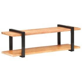 Mueble para TV de madera maciza de acacia 130x40x40 cm de vidaXL, Muebles TV - Ref: Foro24-320496, Precio: 87,48 €, Descuento: %