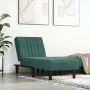 Sofá diván de terciopelo verde oscuro de vidaXL, Divanes - Ref: Foro24-352828, Precio: 155,59 €, Descuento: %
