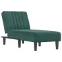 Sofá diván de terciopelo verde oscuro de vidaXL, Divanes - Ref: Foro24-352828, Precio: 150,65 €, Descuento: %