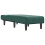 Sofá diván de terciopelo verde oscuro de vidaXL, Divanes - Ref: Foro24-352828, Precio: 150,65 €, Descuento: %