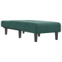 Sofá diván de terciopelo verde oscuro de vidaXL, Divanes - Ref: Foro24-352828, Precio: 155,59 €, Descuento: %