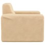 Sofá para niños felpa suave color crema de vidaXL, Mobiliario para bebés y niños pequeños - Ref: Foro24-341812, Precio: 30,18...