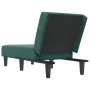 Sofá diván de terciopelo verde oscuro de vidaXL, Divanes - Ref: Foro24-352828, Precio: 150,65 €, Descuento: %