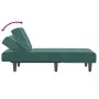 Sofá diván de terciopelo verde oscuro de vidaXL, Divanes - Ref: Foro24-352828, Precio: 150,65 €, Descuento: %