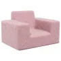 Sofá para niños felpa suave rosa de vidaXL, Mobiliario para bebés y niños pequeños - Ref: Foro24-341814, Precio: 39,74 €, Des...