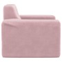 Sofá para niños felpa suave rosa de vidaXL, Mobiliario para bebés y niños pequeños - Ref: Foro24-341814, Precio: 39,23 €, Des...