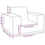 Sofá para niños felpa suave rosa de vidaXL, Mobiliario para bebés y niños pequeños - Ref: Foro24-341814, Precio: 39,23 €, Des...