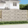 Cestas de gaviones 15 uds forma de arco hierro 400x50x200/220cm en Macetas y jardineras | Comprar online en Foru.es