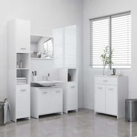 Juego de muebles de baño 4 piezas blanco de vidaXL, Muebles de baño - Ref: Foro24-3071711, Precio: 219,76 €, Descuento: %