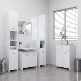 Juego de muebles de baño 4 piezas blanco de vidaXL, Muebles de baño - Ref: Foro24-3071711, Precio: 221,68 €, Descuento: %