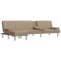 Sofá cama en forma de L cuero sintético capuchino 255x140x70 cm von vidaXL, Sofas - Ref: Foro24-3157268, Preis: 457,25 €, Rab...