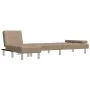 Sofá cama en forma de L cuero sintético capuchino 255x140x70 cm von vidaXL, Sofas - Ref: Foro24-3157268, Preis: 457,25 €, Rab...