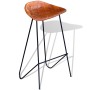 Taburetes de cocina 4 unidades cuero auténtico marrón de vidaXL, Taburetes de cocina - Ref: Foro24-276365, Precio: 450,01 €, ...