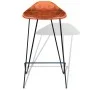 Küchenhocker 4 Einheiten braunes Echtleder von vidaXL, Küchenhocker - Ref: Foro24-276365, Preis: 442,27 €, Rabatt: %
