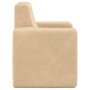 Sofá para niños felpa suave color crema de vidaXL, Mobiliario para bebés y niños pequeños - Ref: Foro24-341836, Precio: 26,29...