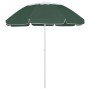 Sombrilla de playa verde 300 cm en Sombrillas | Comprar online en Foru.es