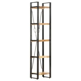 Estantería de 5 niveles madera maciza mango 40x30x180 cm de vidaXL, Librerías y estanterías - Ref: Foro24-320616, Precio: 188...