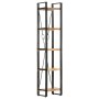 Estantería de 5 niveles madera maciza mango 40x30x180 cm de vidaXL, Librerías y estanterías - Ref: Foro24-320616, Precio: 188...