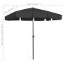 Sombrilla de playa negro 200x125 cm en Sombrillas | Comprar online en Foru.es