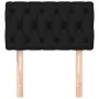 Black fabric headboard 80x7x78/88 cm by vidaXL, Headboards and footboards - Ref: Foro24-346300, Price: 37,10 €, Discount: %
