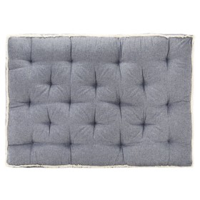 Cojín para sofá de palets azul 120x80x10 cm en Decoración | Comprar online en Foru.es