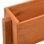 Jardinera plegable de jardín madera abeto naranja 60x14x75 cm en Macetas y jardineras | Comprar online en Foru.es