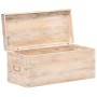 Baúl de madera maciza de acacia 90x40x40 cm de vidaXL, Baúles de almacenamiento - Ref: Foro24-289642, Precio: 256,39 €, Descu...