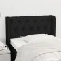 Kopfteil aus schwarzem Stoff, 83 x 16 x 78/88 cm von vidaXL, Kopf- und Fußteile - Ref: Foro24-3119080, Preis: 44,04 €, Rabatt: %
