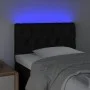Cabecero con LED de tela negro 80x7x78/88 cm de vidaXL, Cabeceros y pies de cama - Ref: Foro24-3121924, Precio: 43,89 €, Desc...