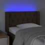 Cabecero con LED de tela negro 83x16x78/88 cm de vidaXL, Cabeceros y pies de cama - Ref: Foro24-3123548, Precio: 48,94 €, Des...