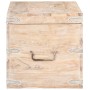 Baúl de madera maciza de acacia 90x40x40 cm de vidaXL, Baúles de almacenamiento - Ref: Foro24-289642, Precio: 256,39 €, Descu...