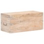 Baúl de madera maciza de acacia 90x40x40 cm de vidaXL, Baúles de almacenamiento - Ref: Foro24-289642, Precio: 256,39 €, Descu...