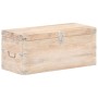 Baúl de madera maciza de acacia 90x40x40 cm de vidaXL, Baúles de almacenamiento - Ref: Foro24-289642, Precio: 256,39 €, Descu...