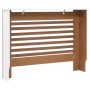 Cubierta para radiador MDF blanco 112x19x81,5 cm de vidaXL, Accesorios para radiadores de calefacción - Ref: Foro24-284320, P...