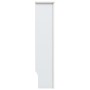 Cubierta para radiador MDF blanco 112x19x81,5 cm de vidaXL, Accesorios para radiadores de calefacción - Ref: Foro24-284320, P...