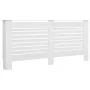 Cubierta para radiador MDF blanco 172x19x81,5 cm de vidaXL, Accesorios para radiadores de calefacción - Ref: Foro24-284322, P...