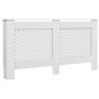 Cubierta para radiador MDF blanco 152x19x81,5 cm de vidaXL, Accesorios para radiadores de calefacción - Ref: Foro24-284324, P...