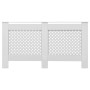 Cubierta para radiador MDF blanco 152x19x81,5 cm de vidaXL, Accesorios para radiadores de calefacción - Ref: Foro24-284324, P...