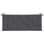 Cojín de banco de jardín tela Oxford gris antracita 120x50x7 cm en Decoración | Comprar online en Foru.es