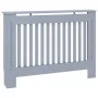 Cubierta para radiador MDF gris antracita 112x19x81,5 cm de vidaXL, Accesorios para radiadores de calefacción - Ref: Foro24-2...