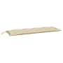 Cojín de banco de jardín tela Oxford beige 150x50x7 cm en Decoración | Comprar online en Foru.es