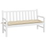 Cojín de banco de jardín tela Oxford beige 150x50x7 cm en Decoración | Comprar online en Foru.es