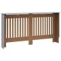 Cubierta para radiador MDF gris antracita 152x19x81,5 cm de vidaXL, Accesorios para radiadores de calefacción - Ref: Foro24-2...