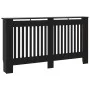 Cubierta para radiador MDF negro 152x19x81,5 cm de vidaXL, Accesorios para radiadores de calefacción - Ref: Foro24-288177, Pr...