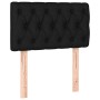 Cama box spring con colchón tela negro 80x200 cm de vidaXL, Camas y somieres - Ref: Foro24-3130467, Precio: 281,46 €, Descuen...