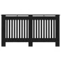Cubierta para radiador MDF negro 152x19x81,5 cm de vidaXL, Accesorios para radiadores de calefacción - Ref: Foro24-288177, Pr...