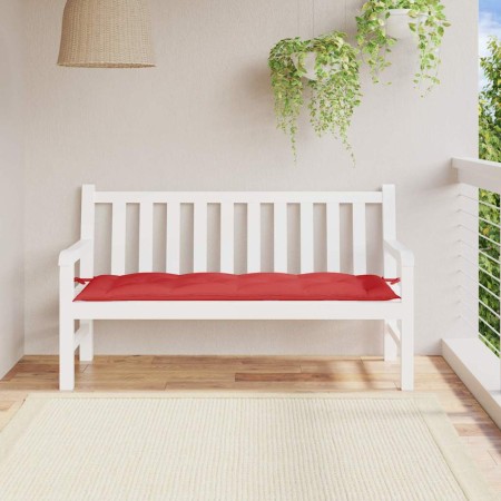 Cojín de banco de jardín tela Oxford rojo 150x50x7 cm en Decoración | Comprar online en Foru.es